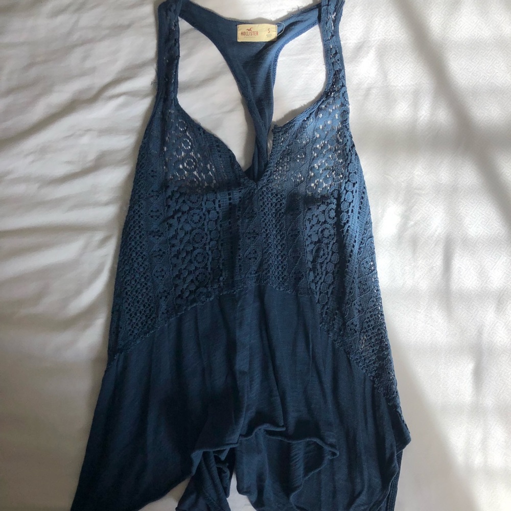 Hollister Blue Tank